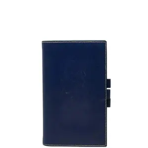 Pre-owned HERMÈS Calfskin Small Leather Goods Hermes Agenda Vision Box Calf Notebook Cover