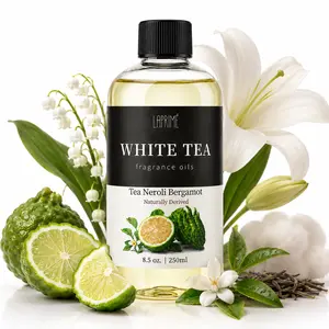 LAPRIMÉ Luxury Hotel Diffuser Oil Refill Inspired by Ritz Carl-ton  - 120ml 4.1 fl. oz Natural Aromatherapy Essential Oil Blend - White Tea, Neroli & Bergamot Scent - Works Great With Ultrasonic & Waterless Diffusers, Long-Lasting Pleasant Aroma