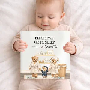 Personalized Bedtime Story Book for Kids | Custom Name Goodnight Book for Toddlers | Personalized Goodnight Keepsake | Personalized Goodnight Book for Kids | Custom Bedtime Story Gift