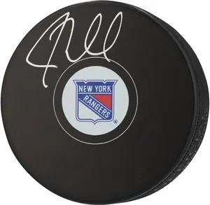 J.T. Miller New York Rangers Autographed Hockey Puck - Fanatics Authentic Certified