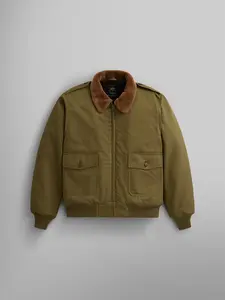 1940S B-10 BOMBER JACKET (OLIVE)