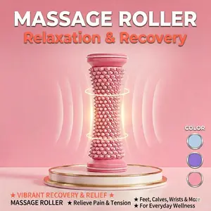 Plantar Fasciitis Relief Foot Massage Roller, Deep Tissue Manual Massager for Sore Feet, Trigger Point Massage Stick for Arch Heel Pain Recovery, At-Home Relaxation & Recovery Tool for Feet Calves Wrists
