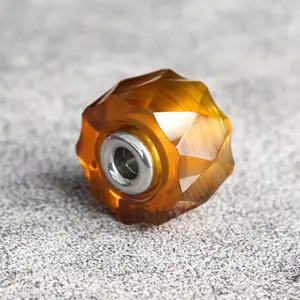 Rhombus Pei Fidget Stress Relief Toy - Handheld Fidget Gear with Paracord Lanyard | EDC Desk Toy & Adult Anxiety Relief Gift Stress Relieving Accessory