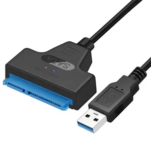 USB 3.0 to SATA 2.0 Adapter Cable, External Hard Drive Converter, External Storage, Hard Drive Adapter Cable for 2.5 Inch Hard Drive HDD/SSD Data Transfer