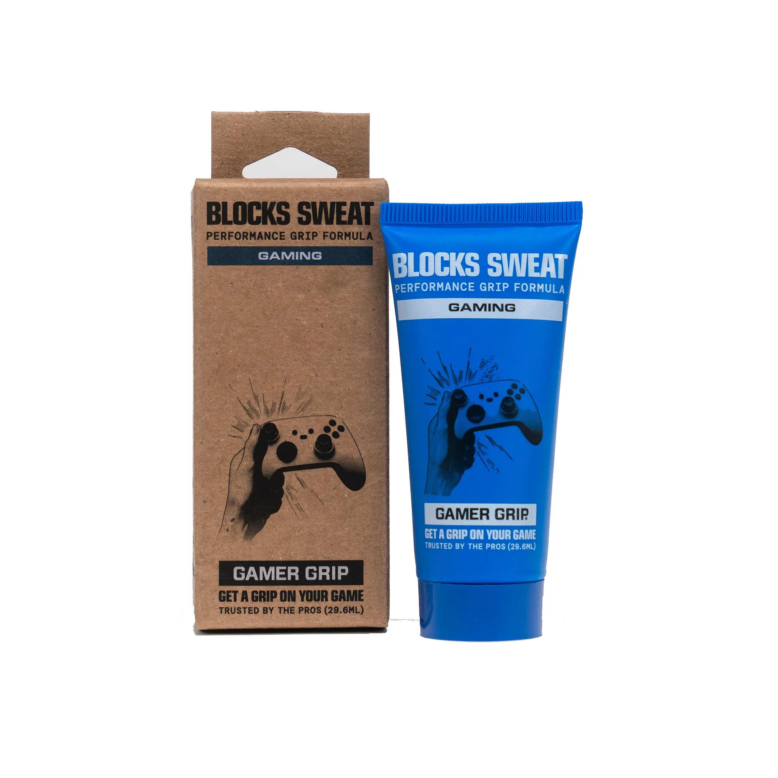 Gamer Grip - Anti-Sweat Dry Hand Formula for Gaming - (Controller & Mouse Grip Enhancer - Stops Sweaty Hands