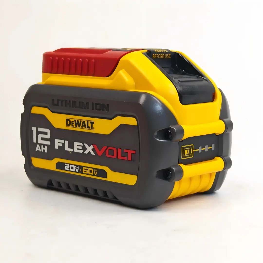 Dewalt 20V/60V MAX* Battery, 12.0-Ah Lithium-Ion Battery Power Tool Battery Compatible with Dewalt,  Multi-Purpose Rechargeable Battery Long-Lasting Performance（Made in Mexico）