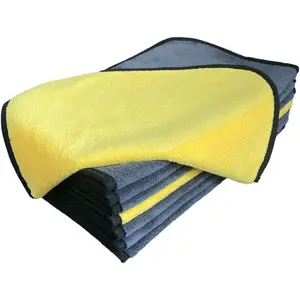 F7 Microfiber Cleaning Cloths - 5 Pack| Reusable Cleaning Towels for Kitchen, Premium Cars & Luxury Surfaces Polishing| Multi-Purpose Microfiber Cloth