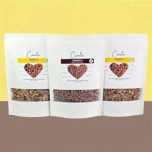 3-Pack Granola Combo: 2 Original + 1 Dark Chocolate | Natural, Artisan & Crunchy | healthy | organic