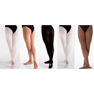 NEW Convertible Tights All Sizes Multiple Colors Ballet Tap Jazz