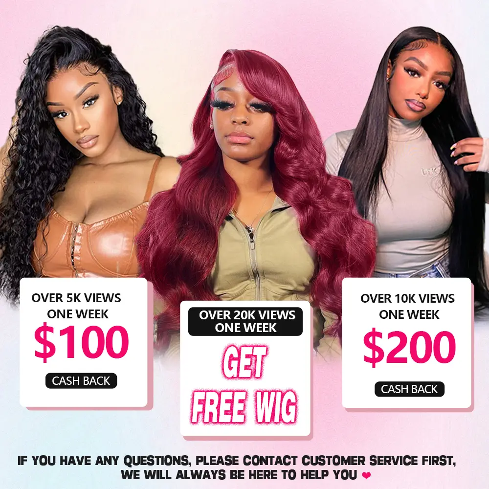 NOT FOR SALE- STERLY Customer Show Win Gifts & Wigs