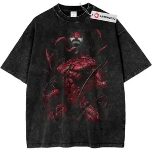 Carnage Shirt, MCU Avengers Comics Shirt, Vintage Tee 45736 1818
