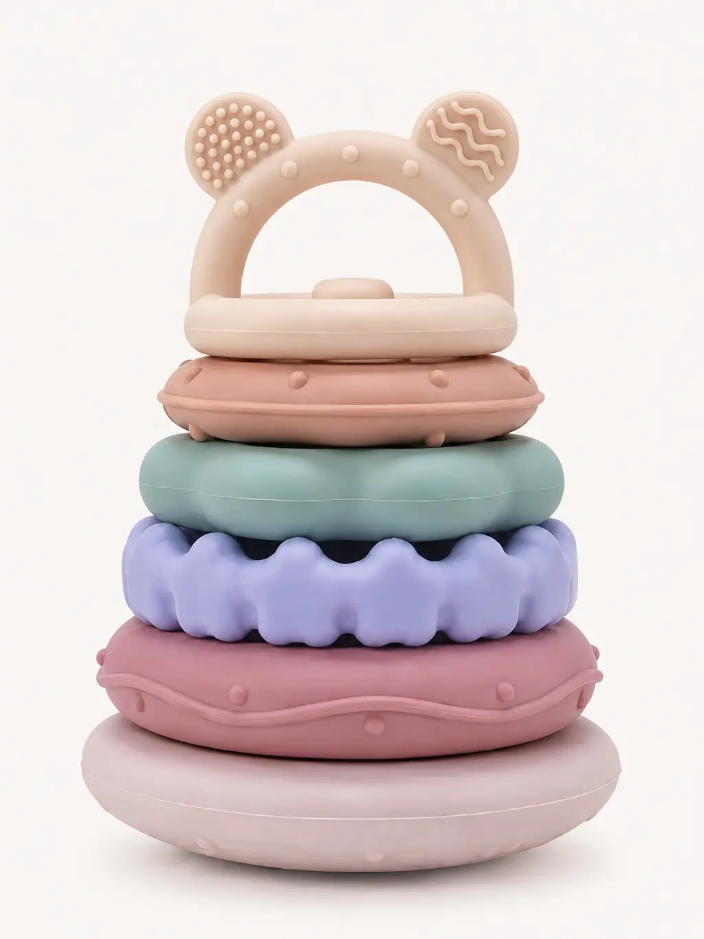 Silicone Stacking Teether