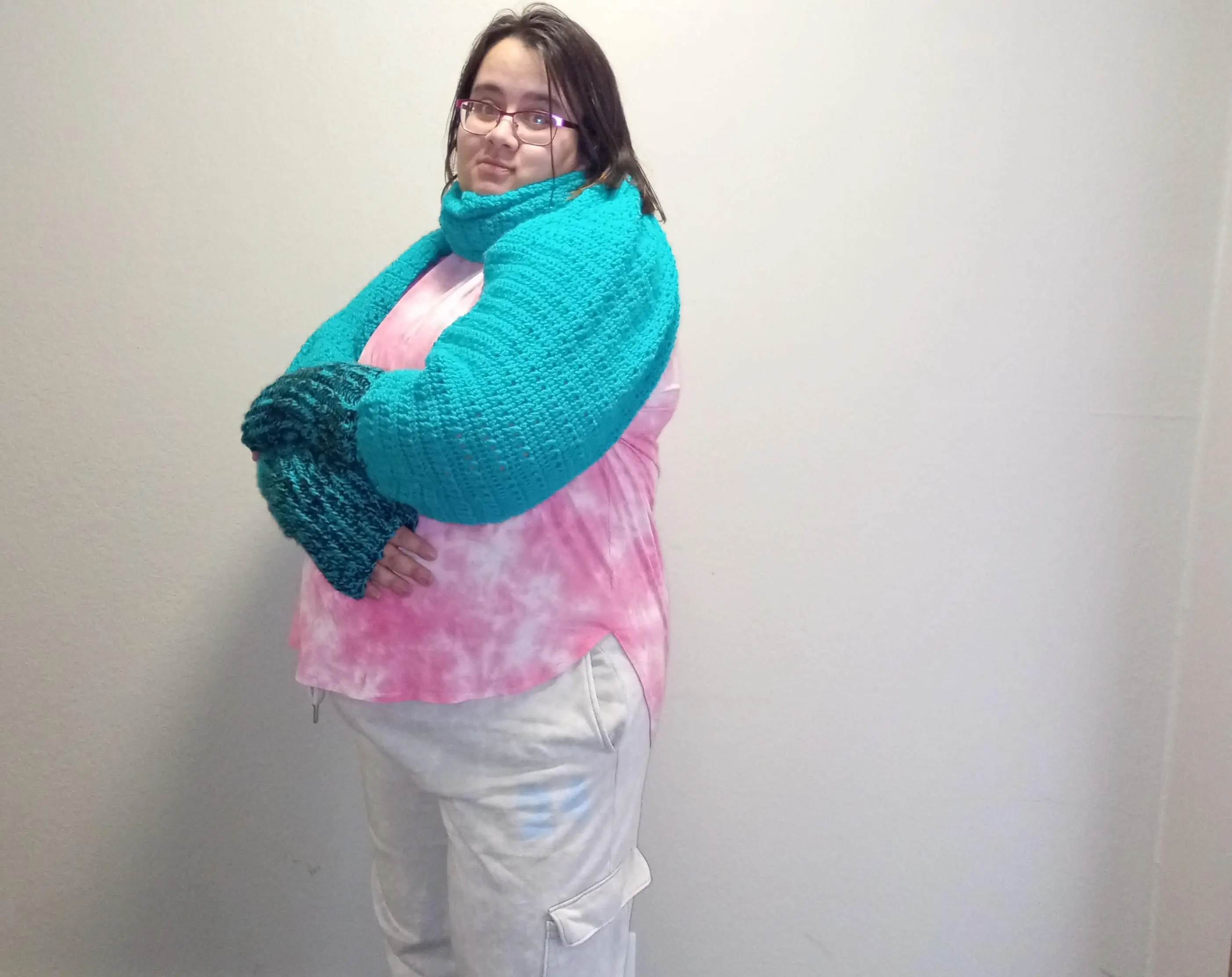 twist and toast sweater scarf