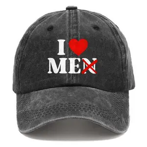 Washed Baseball Cap Freedom I Don't Love Men Print Hat Retro Adjustable Dad Hats Gift for Men/Women, Unstructured/Cotton