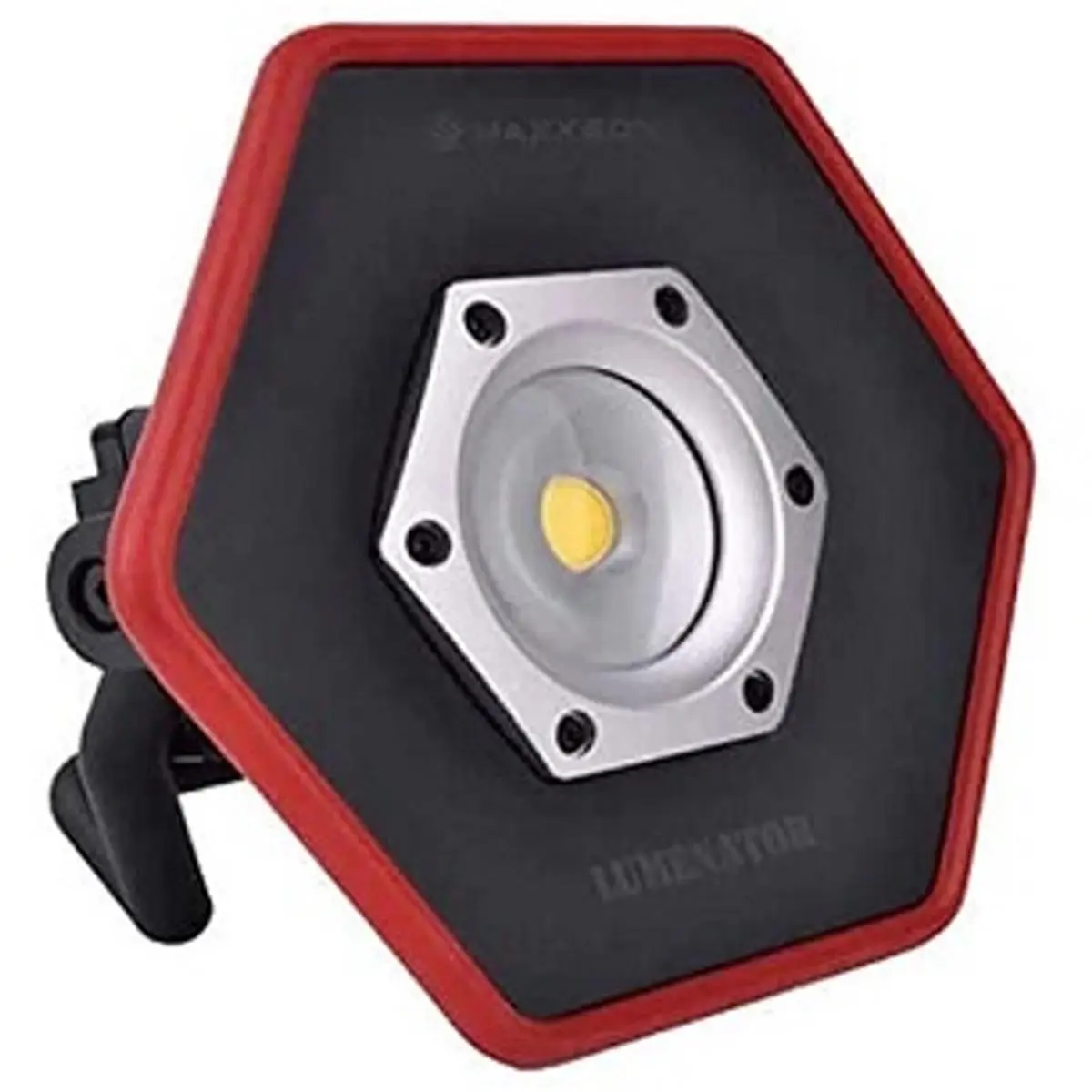 Maxxeon JR. 1800-Lumen Rechargeable IP65 Water-Resistant Outdoor Floodlight with COB LEDs, Magnet, Nylon Handle, Wide Beam, 6-ft Drop Test Rating, 1 lbs Weight, 3-Hour Runtime