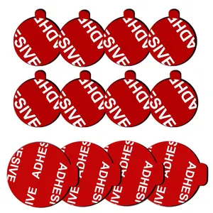 8 Pack Sticky Adhesive Compatible With Socket Mount Base, Double-Sided Replacement Tape For Car Magnetic Phone Holder, 4 Pack Sticker Pads For Collapsible Grip & Stand Base