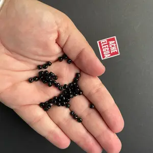 Beads Black Premium Quality for Crafting and DIY Projects