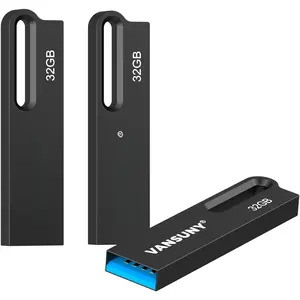 3 Pack 32GB USB Flash Drives USB 3.0 Metal  Flash Drive Ultra High Speed Memory Sticks, Portable Thumb Drive for PC/Tablets//Laptop
