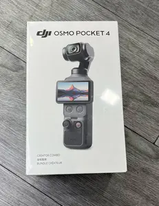DJI Osmo Pocket 4 Gimbal Camera - Essential Combo/Creator Combo, 6K Resolution, Included Accessories
