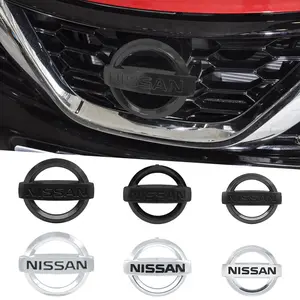 Nissan Car Front & Rear Identifier Footrests, 1pcs Set, Durable Abs Material, Scratch-Resistant, Sunproof, Precise Fit, Body Decoration Replacement Parts