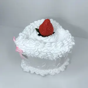 Cake-Inspired Paper Mache Storage Box