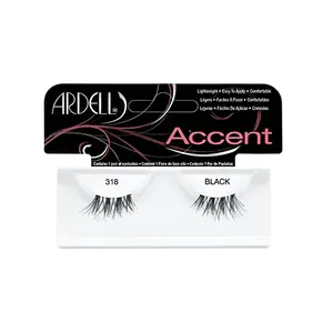 Ardell Fashion False Eyelash Pair - #318, Lightweight Cosmetic Lashes for Salon & Daily Use