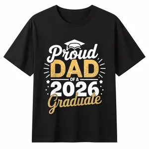 Proud Dad Of A 2026 Graduate Class Of 2026 Dad Graduation T-Shirt