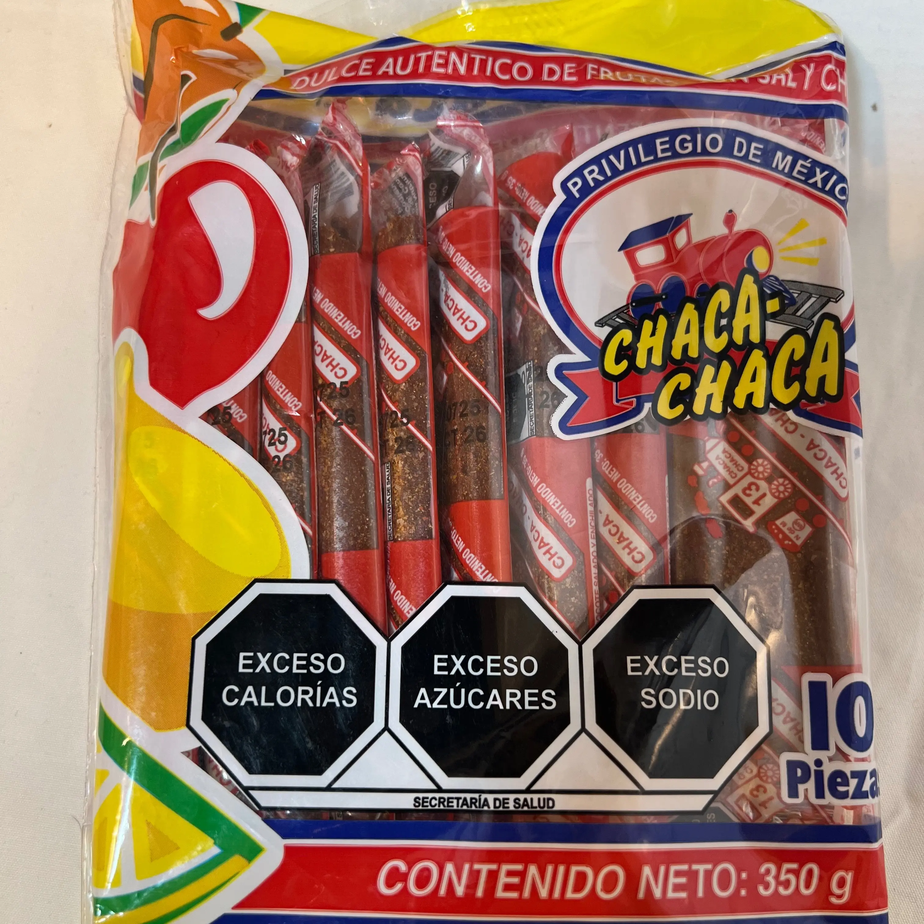 chaca chaca dulce autentico de fruta con sal y chile chaca chaca dulce autentico de fruta con sal y chile