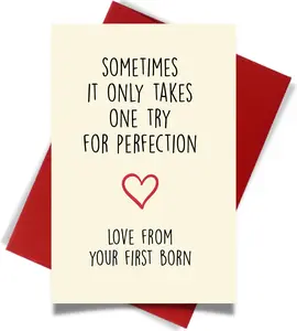 Mothers Day Gift Funny Mother's Day Card for Parents – Hilarious Cards for Mom and Dad - Birthday Card for Mom from Daughter or Son – Happy Birthday Papa Gifts