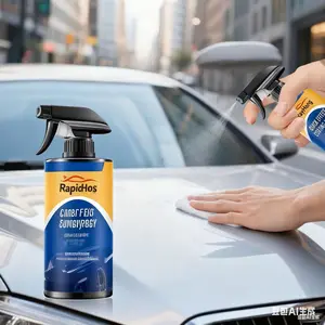 Car Coating Spray, Quick Protection & Long-Lasting Shine, Easy Clean, Water Repellent, Smooth Application, Ideal for Car Enthusiasts, Spray Coating Agent