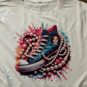 Chucks & Pearls T- shirt 1