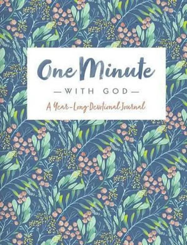 USED-One Minute with God - A Year Long Devotional Journal by DaySpring (Hardcover)
