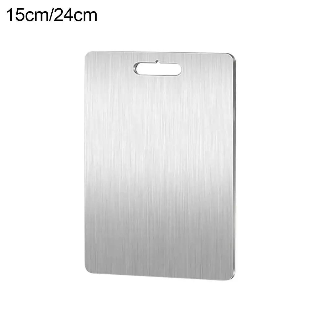 Stainless Steel Cutting Boards Dishwasher Safe Kitchen Boards Antibacterial Kitchen Fruit Vegetable Meat Chopping Cutting Board