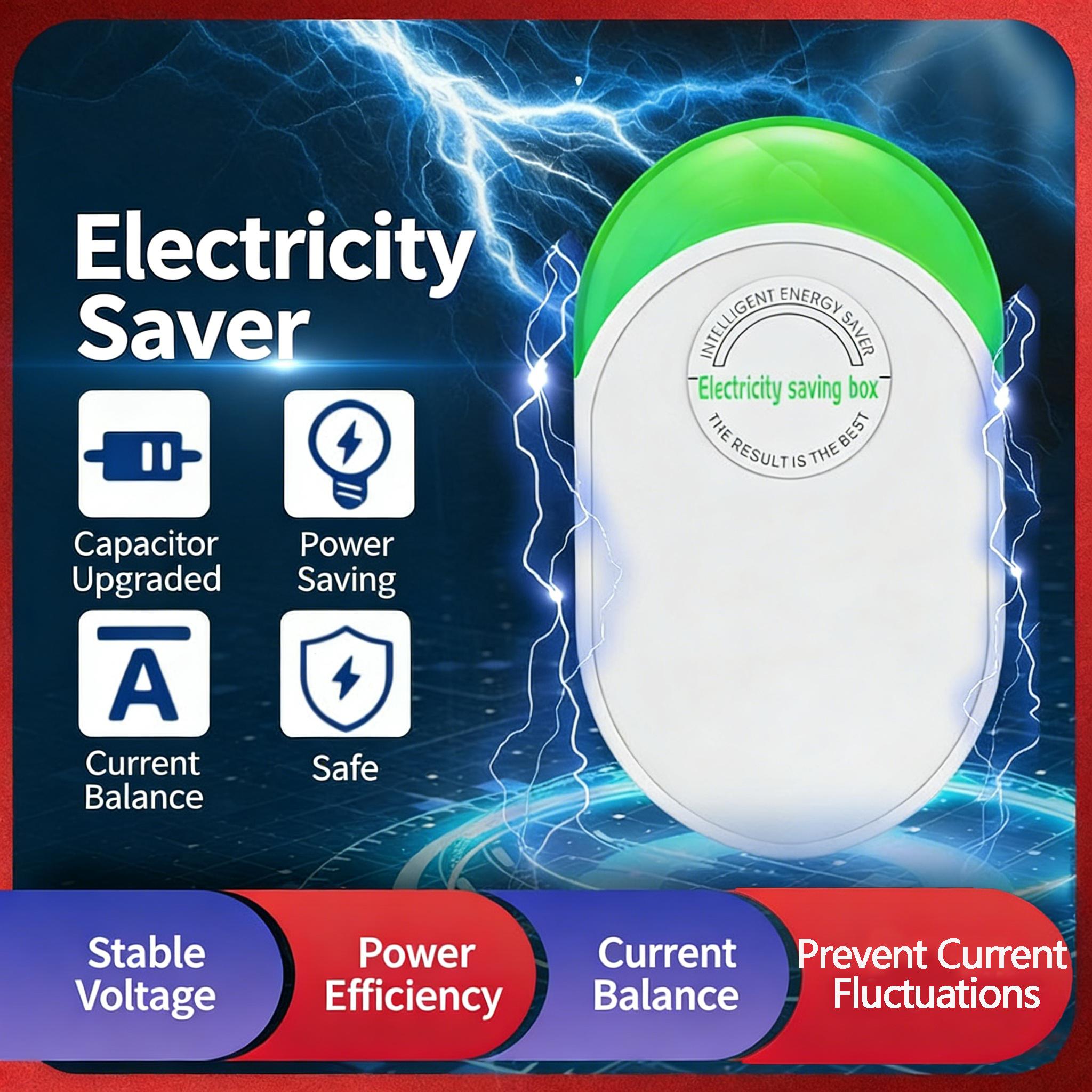 Power Plug Pro Energy Saver 2/4 Pack, Stopwatt Smart Plug Power Saver Device, 90V-250V for Home & Office