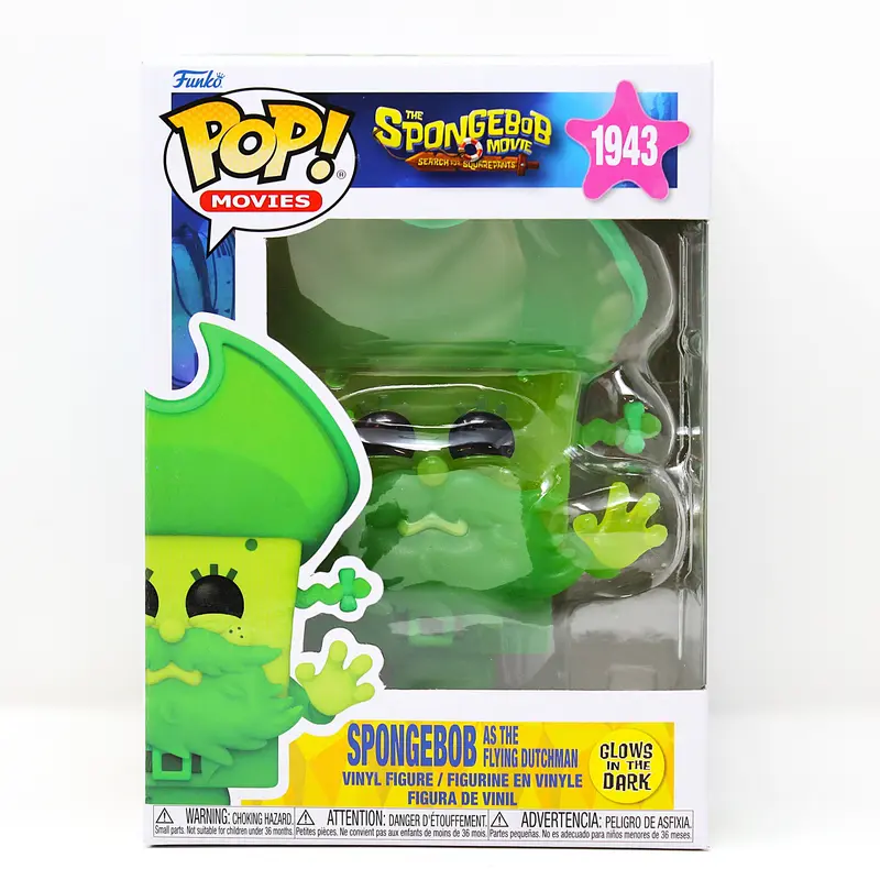 Funko Pop! The SpongeBob Movie: Search for SquarePants – SpongeBob as the Flying Dutchman #1943 (Glow in the Dark)