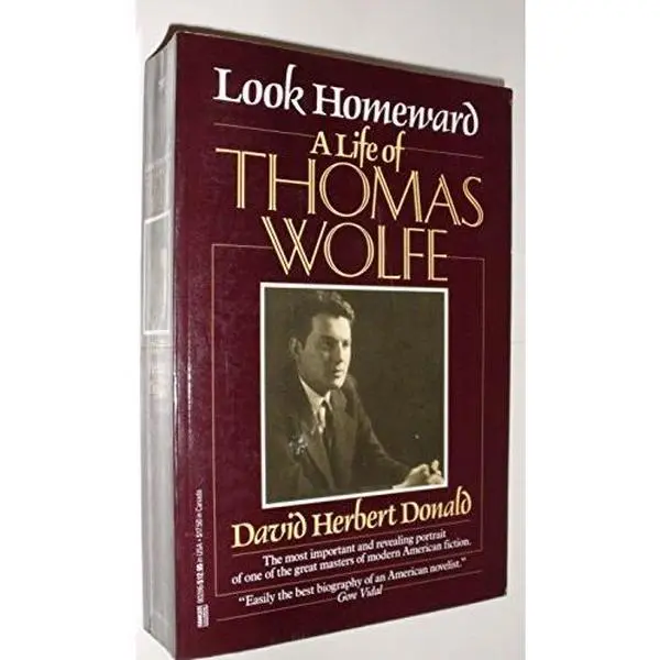 USED Book - Look Homeward: A Life of Thomas Wolfe by David Herbert Donald (Paperback) - english