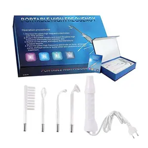 US standard plug, 4-in-1 facial care equipment high-frequency facial stick, multifunctional high-frequency facial beauty device, suitable for women's facial, head, and neck care equipment, Halloween gift, Christmas gift
