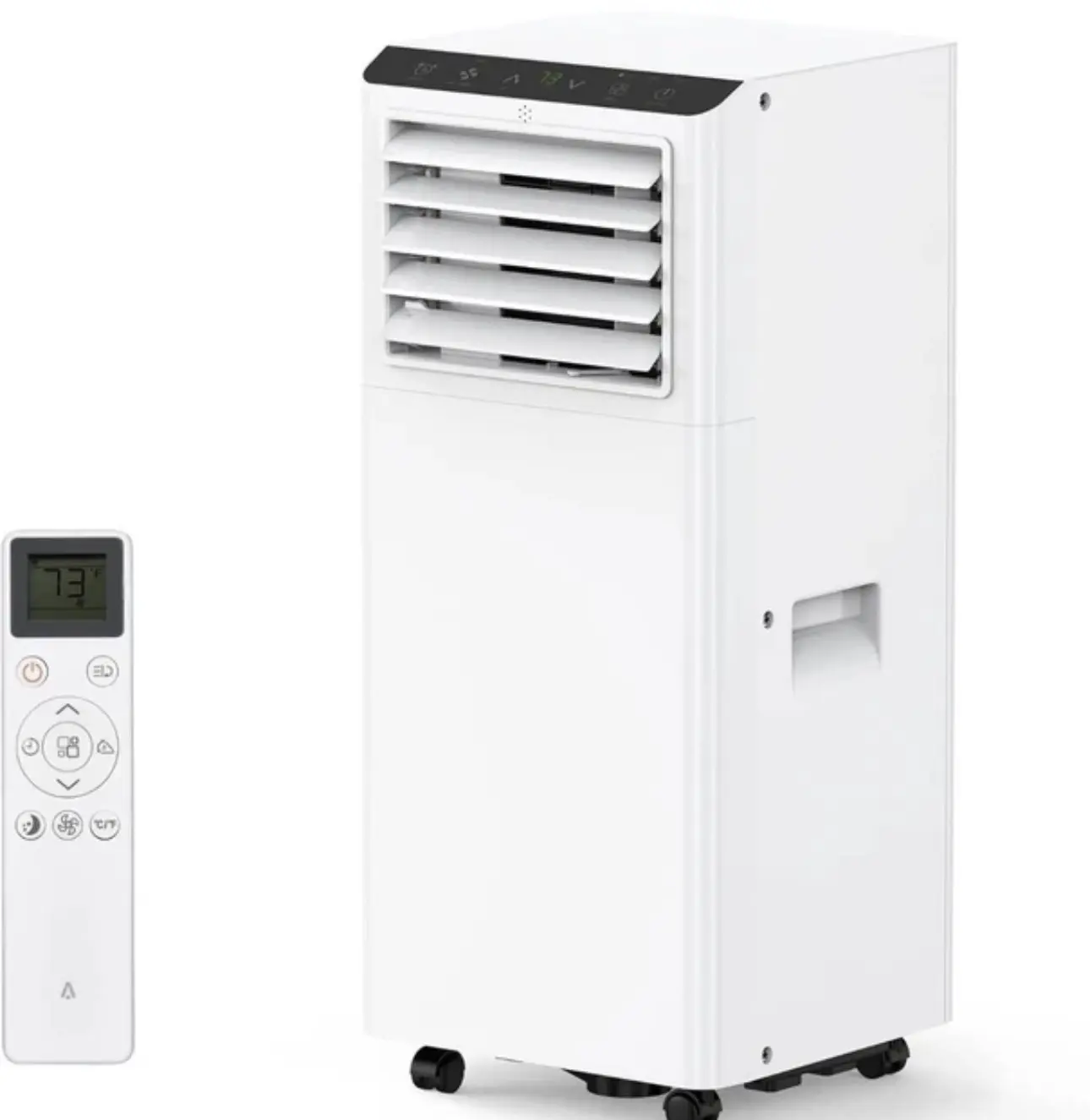 8000 BTU Portable Air Conditioner 3-in-1 Air Cooler w/Dehumidifier & Fan Mode