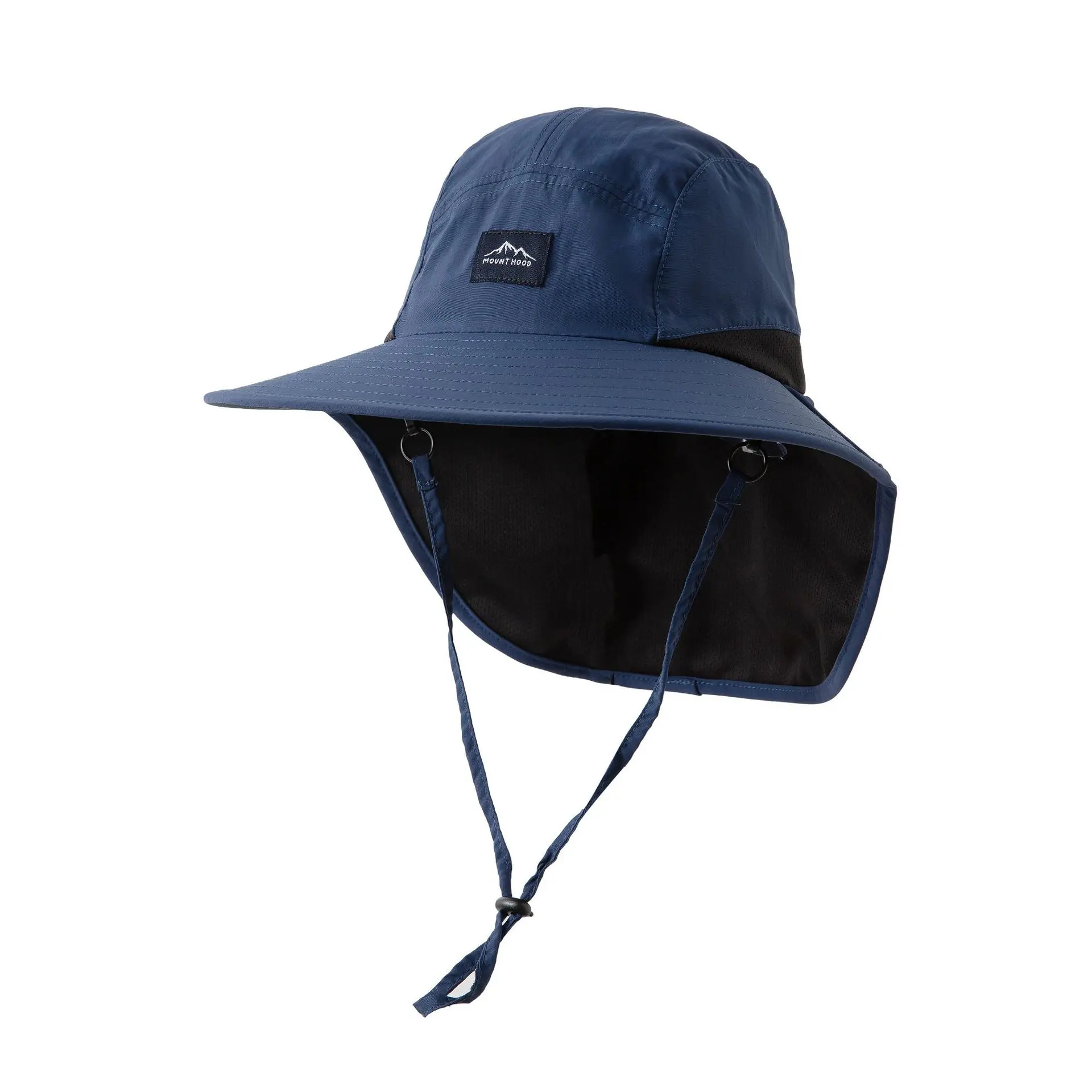 Quick-Drying Bucket Hat with Neck Flap for Unisex Adult, Sporty Chic Lightweight Design with UPF 50+ Shield for Hiking & Fishing, Classic Workwear, Neck Flap Cap, Outdoor Sports, Adults