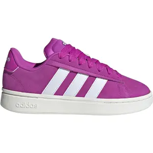 902360 adidas Grand Court Alpha Purple Burst White (Women's)