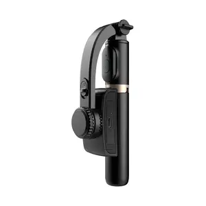 Handheld Gimbal Smartphone Bluetooth Handheld Stabilizer with Tripod Selfie Stick Folding Gimbal Android & Iphone