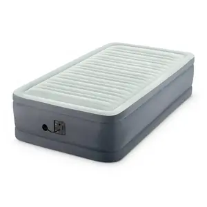 Intex PremAire I Fiber-Tech Elevated Air Mattress Bed with Built-In Pump, Twin Intex PremAire I Fiber-Tech Elevated Air Mattress Bed with Built-In Pump, Twin