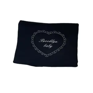 Brooklyn Baby Custom Embroidered Sweatshirt- Cute, Lana Del Ray, Sweet, Loose, Athletic Casual Sweaters