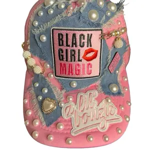 Black Girl Magic Junk Hat Pink