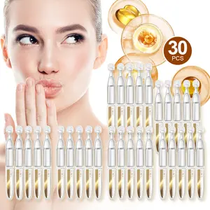 [Pure Polypeptide Essence] ILISYA 30 Pieces Pure Polypeptide Essence - Gentle, Refreshing, Non-Greasy Moisturizing - Summer Must-Have Skin Care,Mother's Day gift