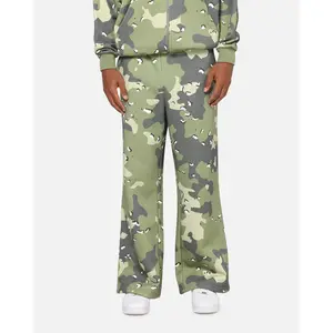 Carre Sideline Trackpants Green Camo