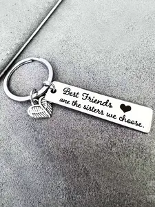 Best Friend Gifts For Women - Friendship Keychain BFF Birthday Christmas Gift For Best Friend Women Female