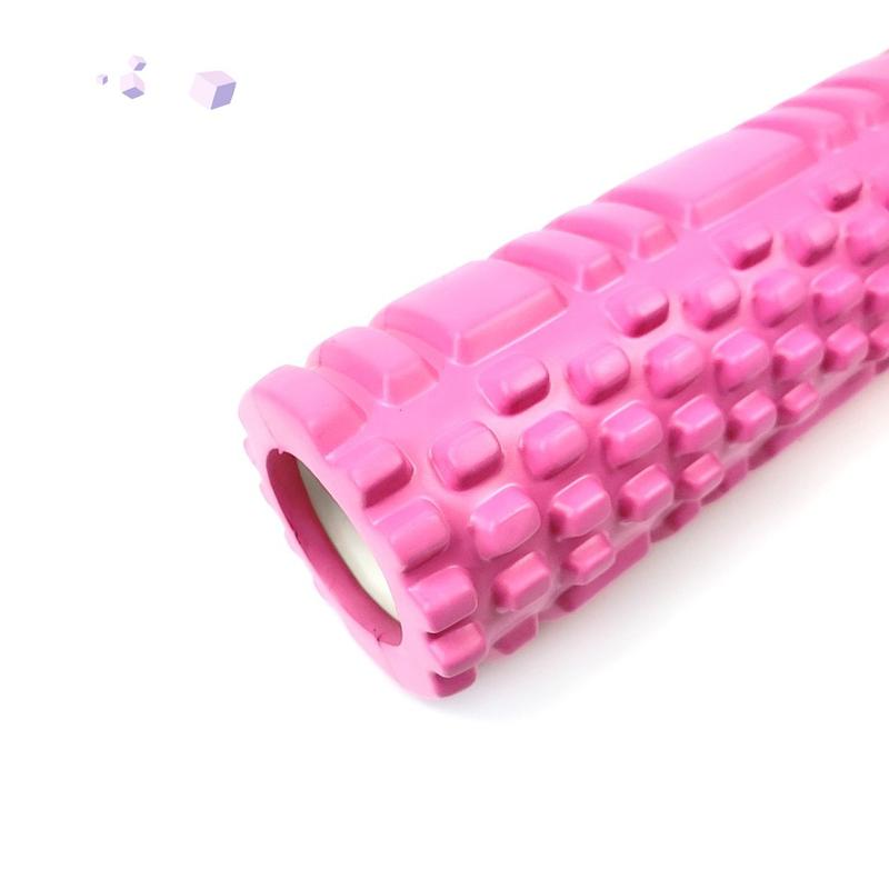 Mini EVA hollow yoga column, small diameter foam shaft, mace, relax the muscles of legs