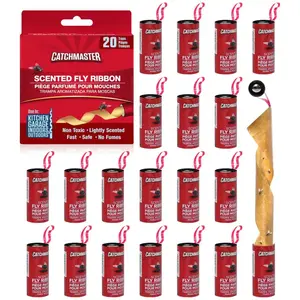 Bug & Fly Ribbon Traps - Scented, Effective Fly Control