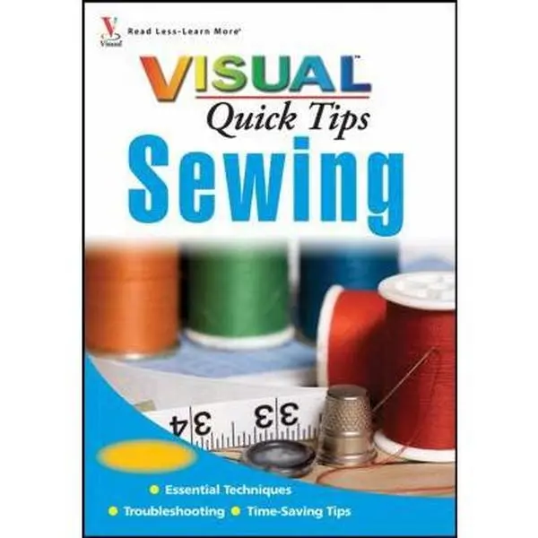 Used Sewing Book by Debbie Colgrove - Paperback, English, Sewing Tutorials, Helpful Tips, Portable Visual Guide for Adults, Used Book